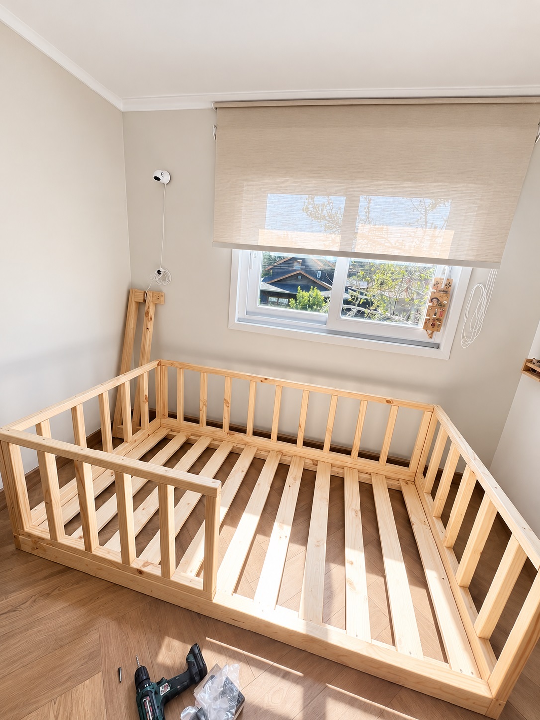 Cama Montessori Clásica de madera