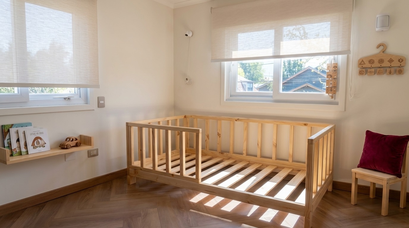 Cama Montessori Tipo Casita